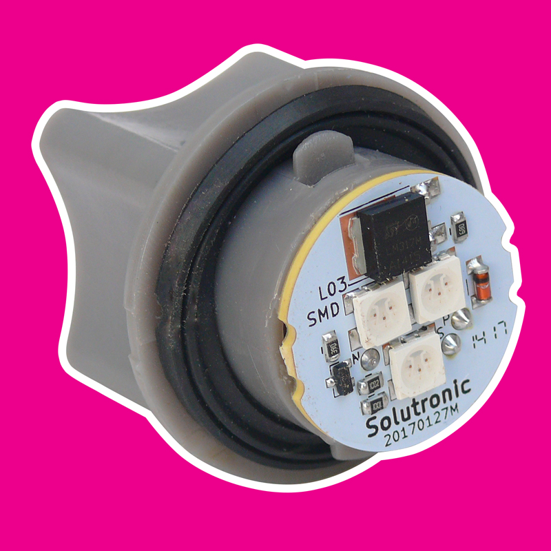 1LAP03A - 1800 PLAQUETA LED AMBAR